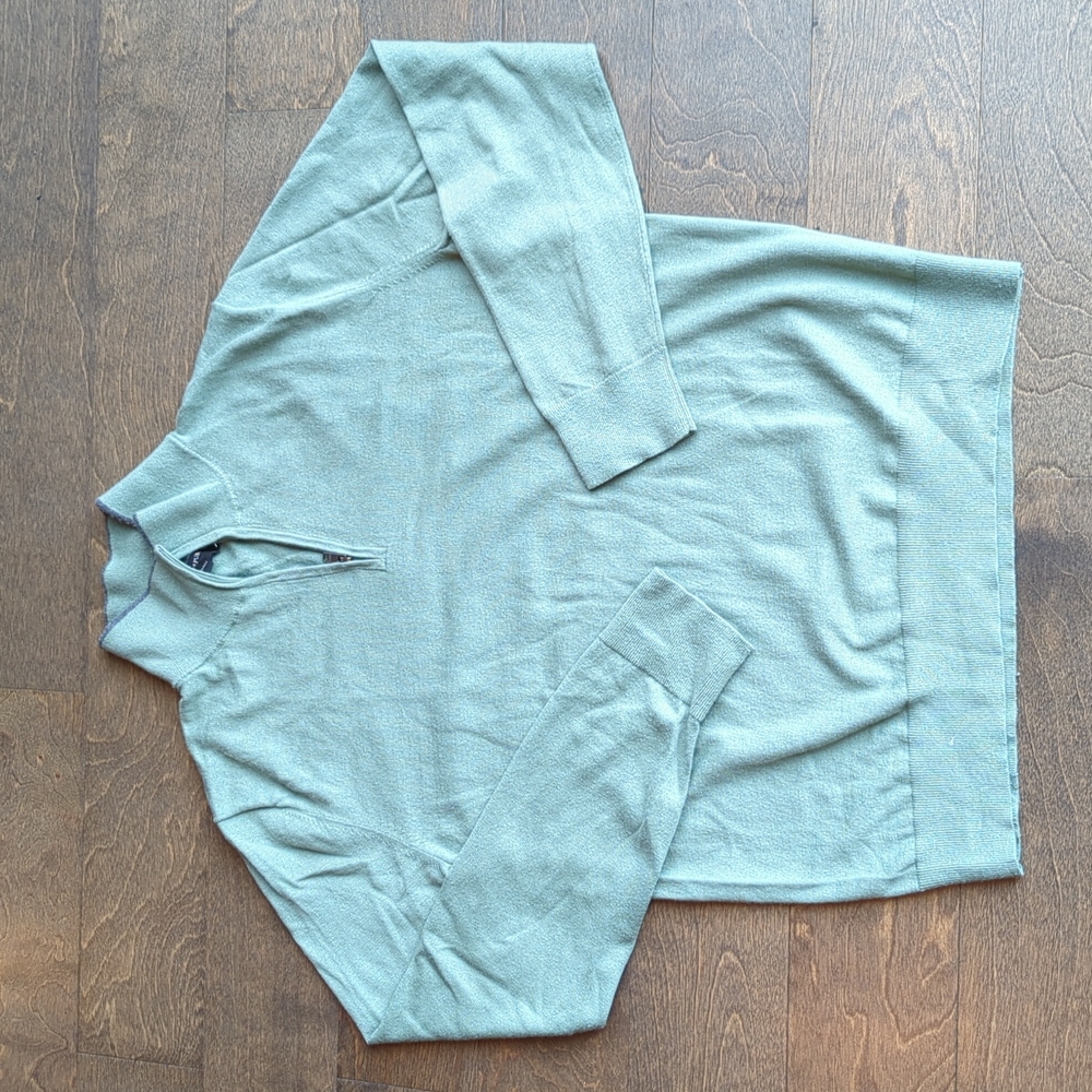 Banana Republic : MEN ECO SWEATER WITH HALF ZIP